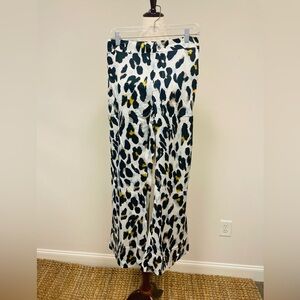 Stylish Leopard Print Flare Pants